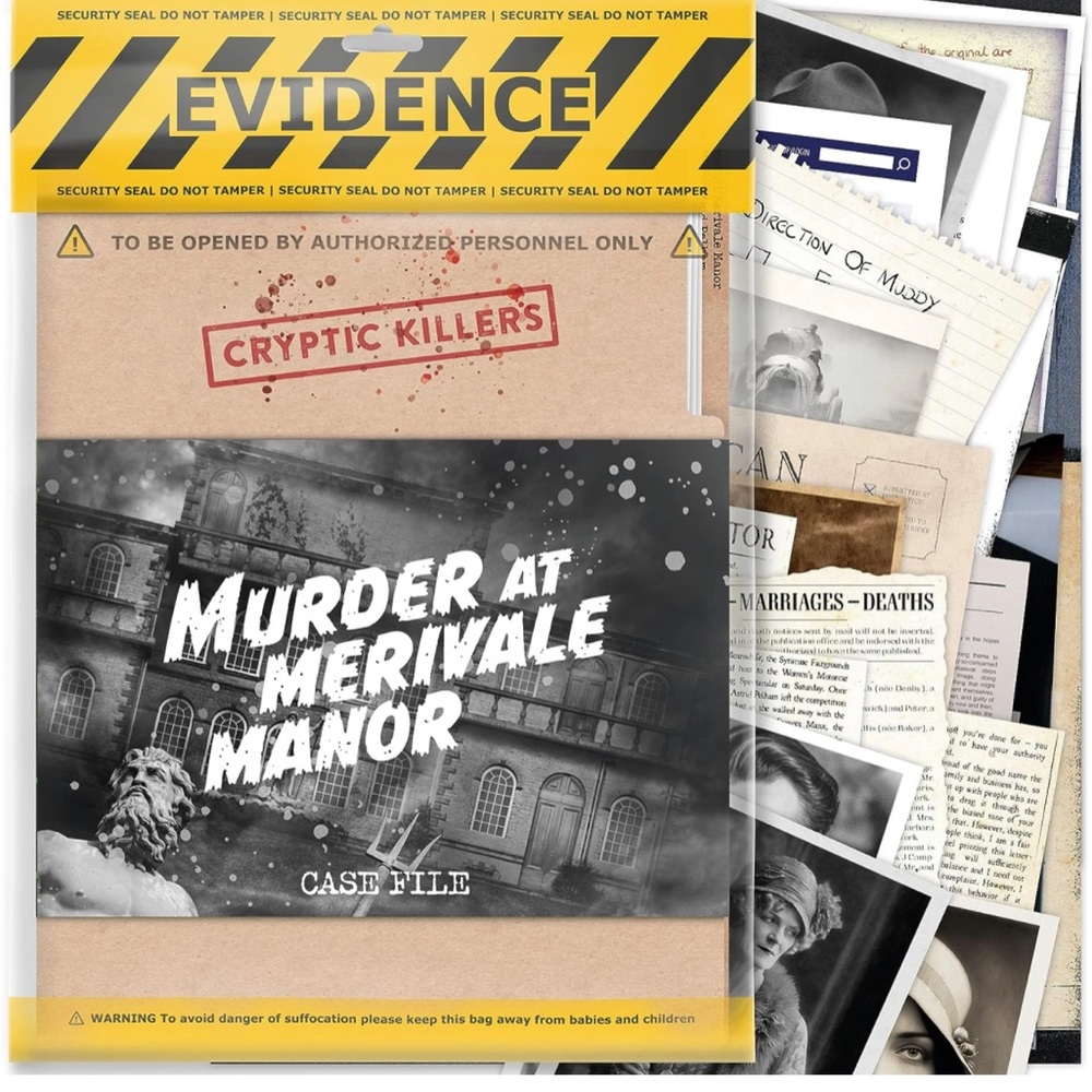Cryptic Killers Murder at Merivale Manor